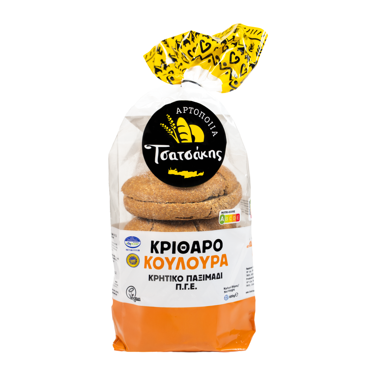 Tsatsakis Kritharokouloura Barley Rusk Rolls 600gr