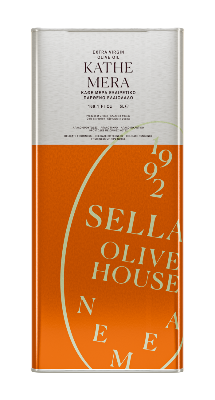 Sellas "Kathe Mera" Extra Virgin Olive Oil 5L