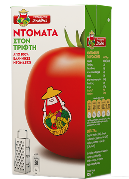 Barba Stathis TOMAAT Grated 500gr