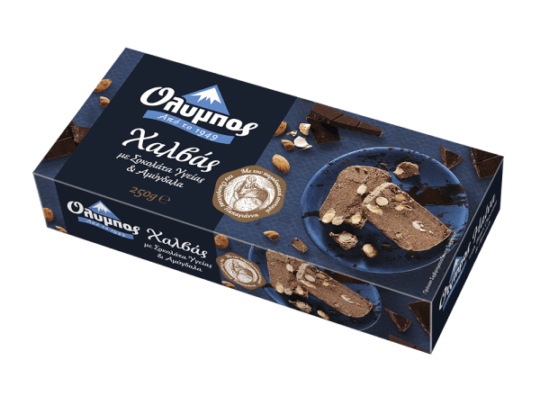 Olympos Halvas Dark-amandelen 250gr