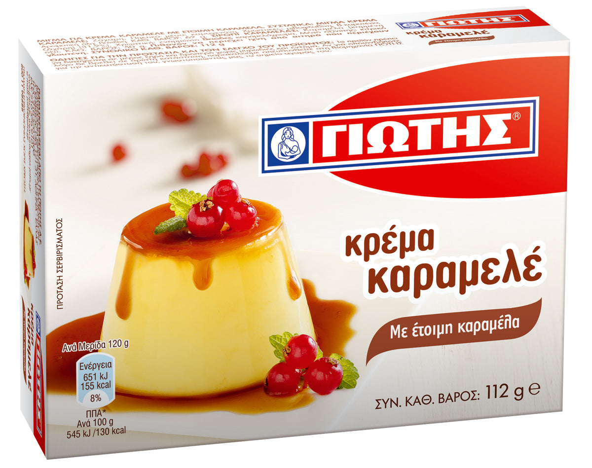 Giotis Cream Caramel Dessert 112gr