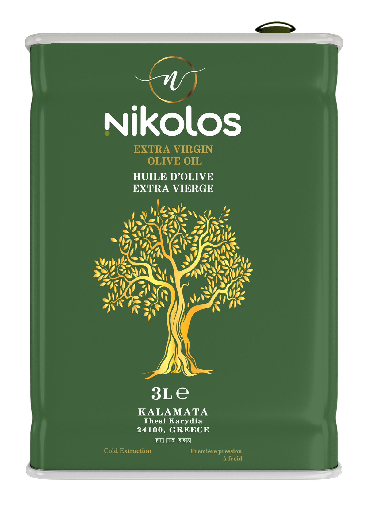 Nikolos Extra Virgin PDO 3lt
