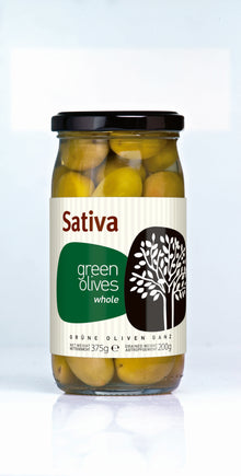 Sativa - Groene Oliven Met Pit 370gr
