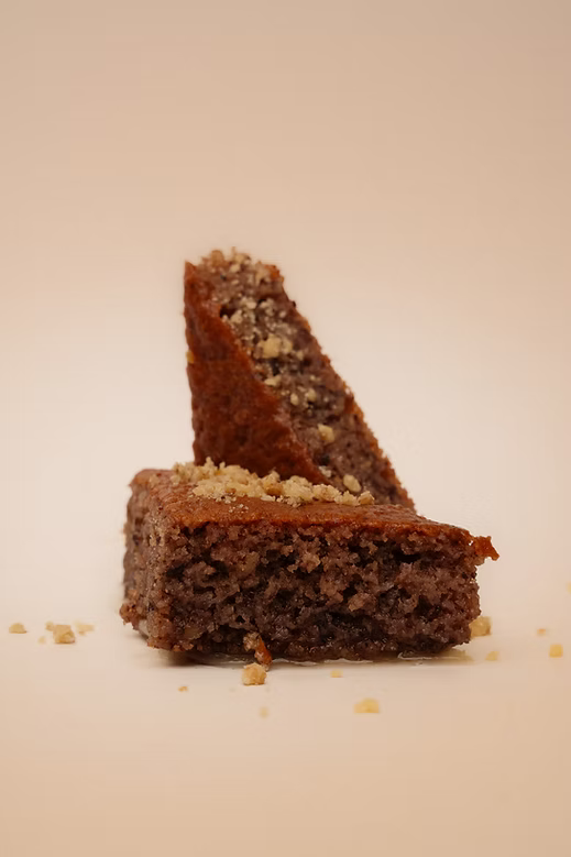 Karydopita 2pcs (Greek walnut cake)